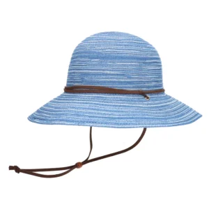 Chapeau de Paille Pliable Ladies Breeze Wanderlust - Navy