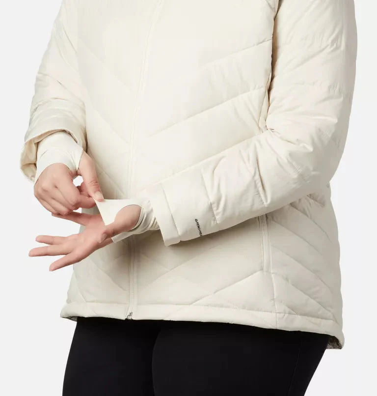 Manteau à Capuchon Heavenly Taille Plus (Chalk) de Columbia – Image 5