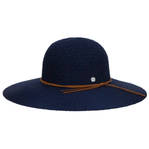 1831-26-Navy-CTR.jpgv1742578573 Chapeau de Soleil en Tricot Bloqué Wanderlust Odyssey - Navy