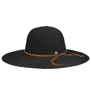 1831-29-Black-CTR.jpgv1742578338 Chapeau de Soleil en Tricot Bloqué Wanderlust Odyssey - Black
