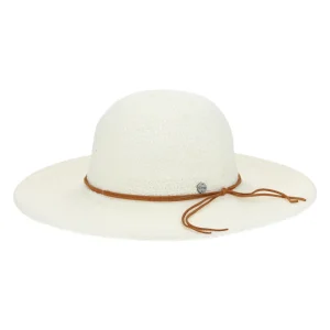 1831-753-OffWhite-CTR.jpgv1742578729 Chapeau de Soleil en Tricot Bloqué Wanderlust Odyssey - Off White
