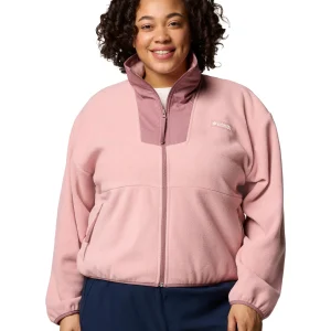 2085314-659-EraserPink_Fig-Columbia-Front_18fde906-dab3-419f-9509-415590dcca6f.jpgv1743596460 Veste Polaire Sequoia Grove Taille Plus - Eraser Pink & Fig