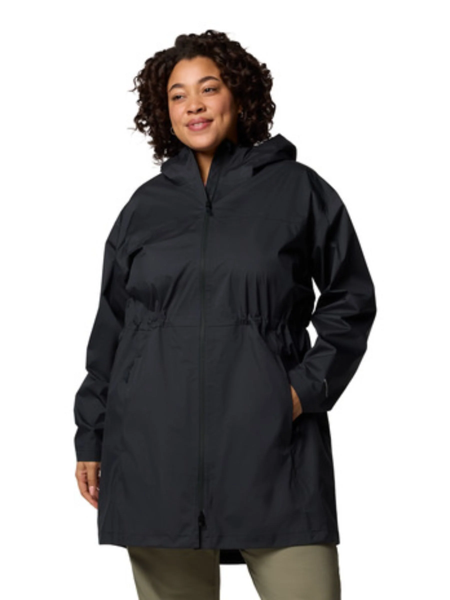 Manteau Coquille Weekend Adventure II Long Taille Plus - Black