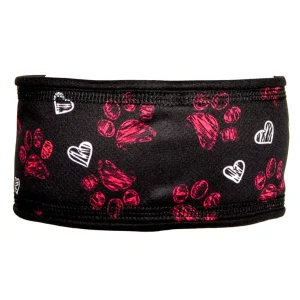 Bandeau Doublé Margot - Noir - Magenta - Blanc