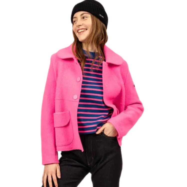 Veste courte en laine bouillie Villedieu Saint-James – Image 3