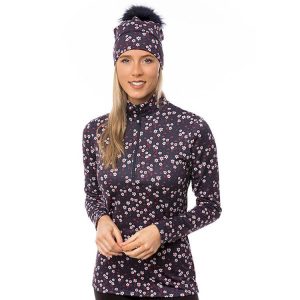 27636m_10407m.jpgv1694269623 Chandail demi-zip Petites Fleurs Autrement et Alors