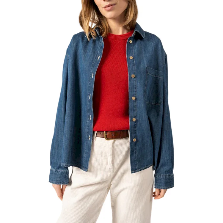 Chemisier en jean Tea Saint-James – Image 2