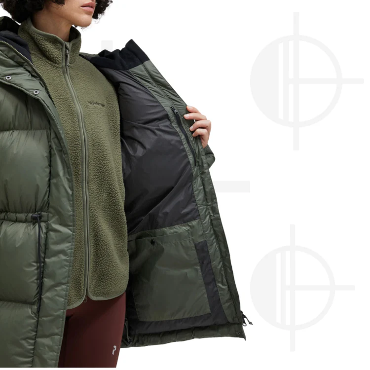 Parka W Down Hood Peak Performance – Image 5
