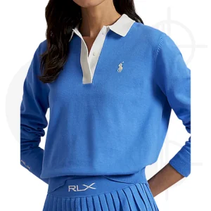 Chandail polo manches longues RLX Golf