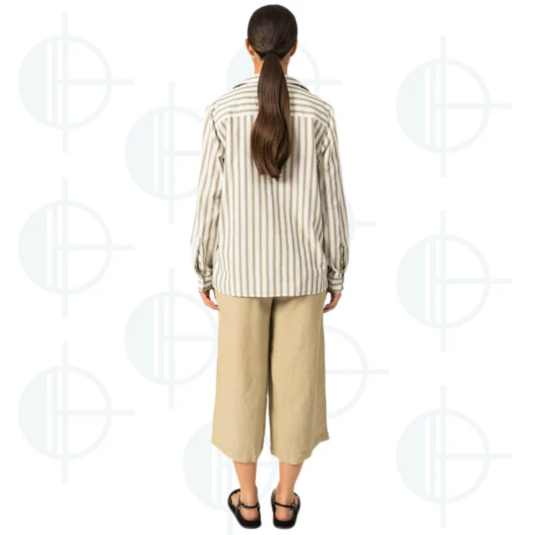 Chemisier en lin Camille Saint-James – Image 3