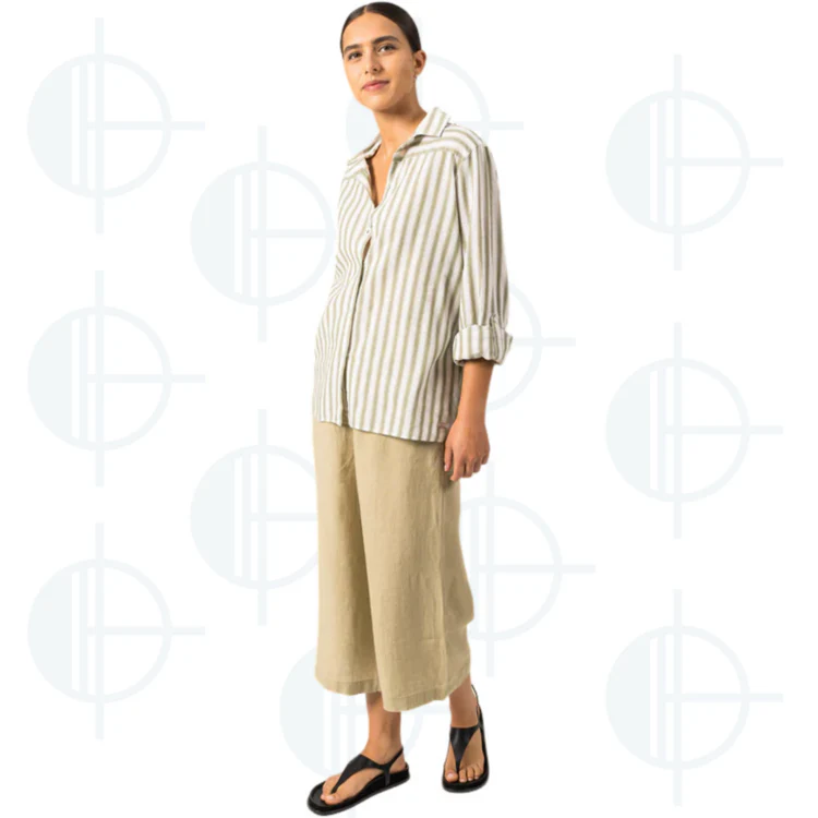 Chemisier en lin Camille Saint-James – Image 4