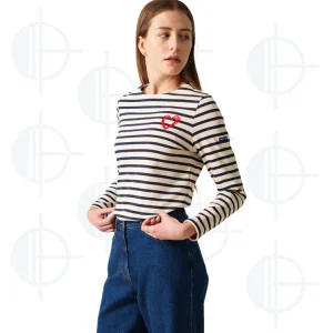 Marinière Meridame detail coeur Saint-James