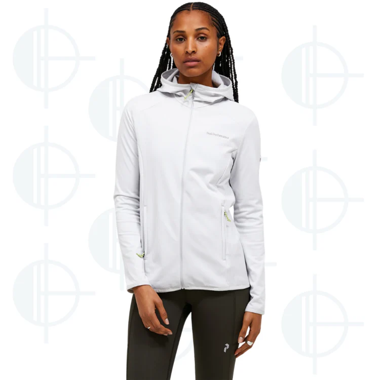 Hoodie Light Zip W Peak Performance
