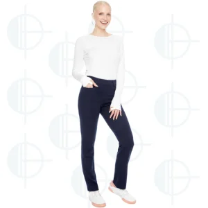 Pantalon solid Light Ponte Swing Control