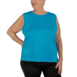 Camisole de Vélo Tech Taille Plus - Blue Optibike
