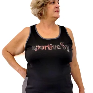 Camisole Imala Eze Taille Plus - Noir