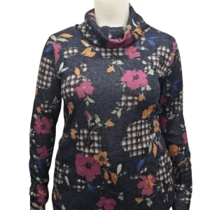 Chandail Galaxie Taille Plus - Marine/Violet