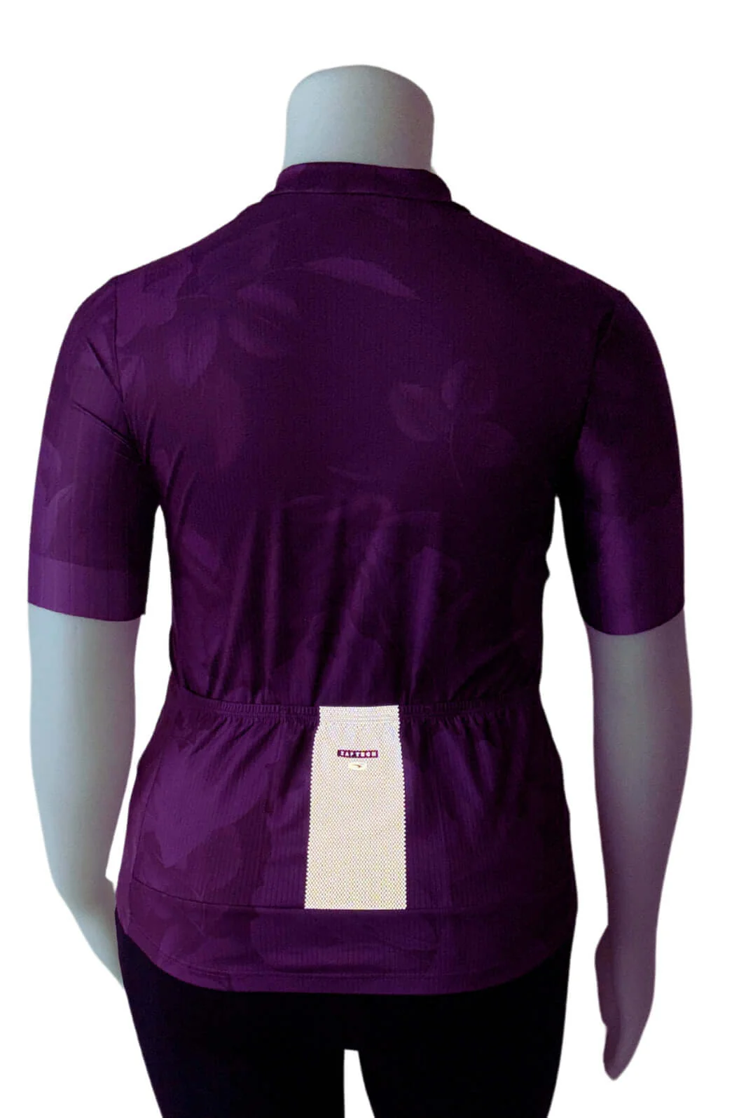 Maillot de Vélo Evolution Print Taille Plus - Sunset Purple Roses – Image 3