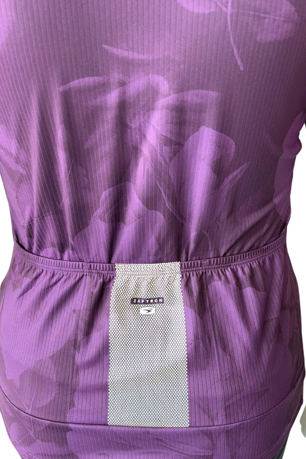 Maillot de Vélo Evolution Print Taille Plus - Sunset Purple Roses – Image 4