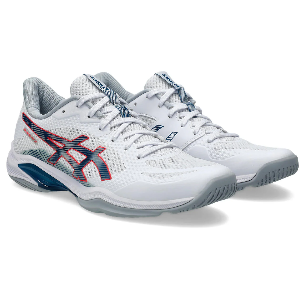 Chaussures indoor Asics Blade FF 2 Homme Blanc bleu – Image 2