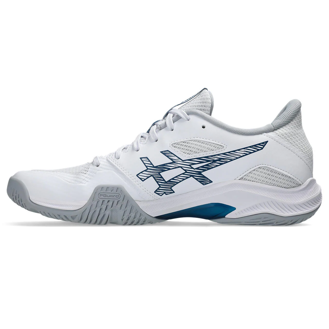 Chaussures indoor Asics Blade FF 2 Homme Blanc bleu – Image 3