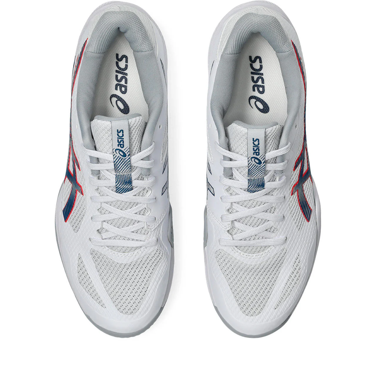 Chaussures indoor Asics Blade FF 2 Homme Blanc bleu – Image 6