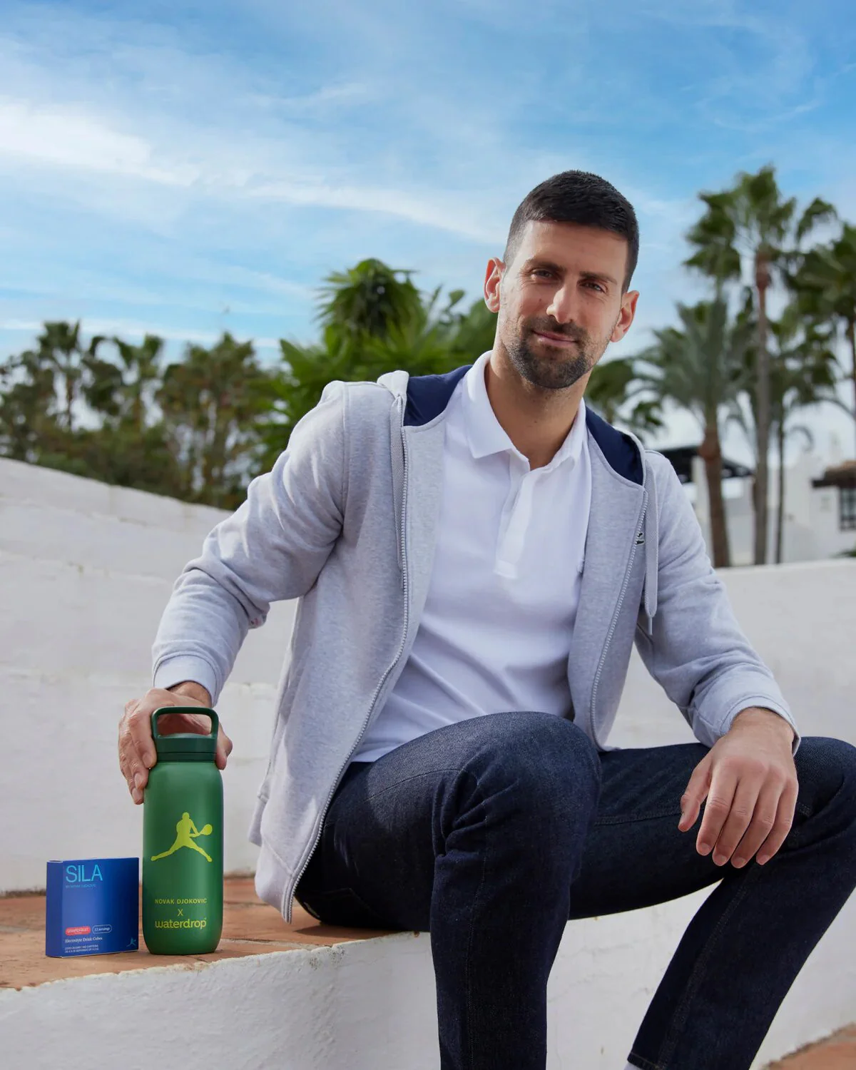 Cubes d'Hydratation Waterdrop x Sila Novak Djokovic Pastèque 2024 – Image 2