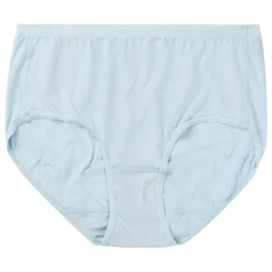 Culotte Taille Haute Give-N-Go 2.0 Taille Plus - Bleu Glacier