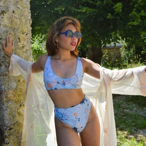 Bas de maillot de bain éco-responsable taille haute - Nha Trang