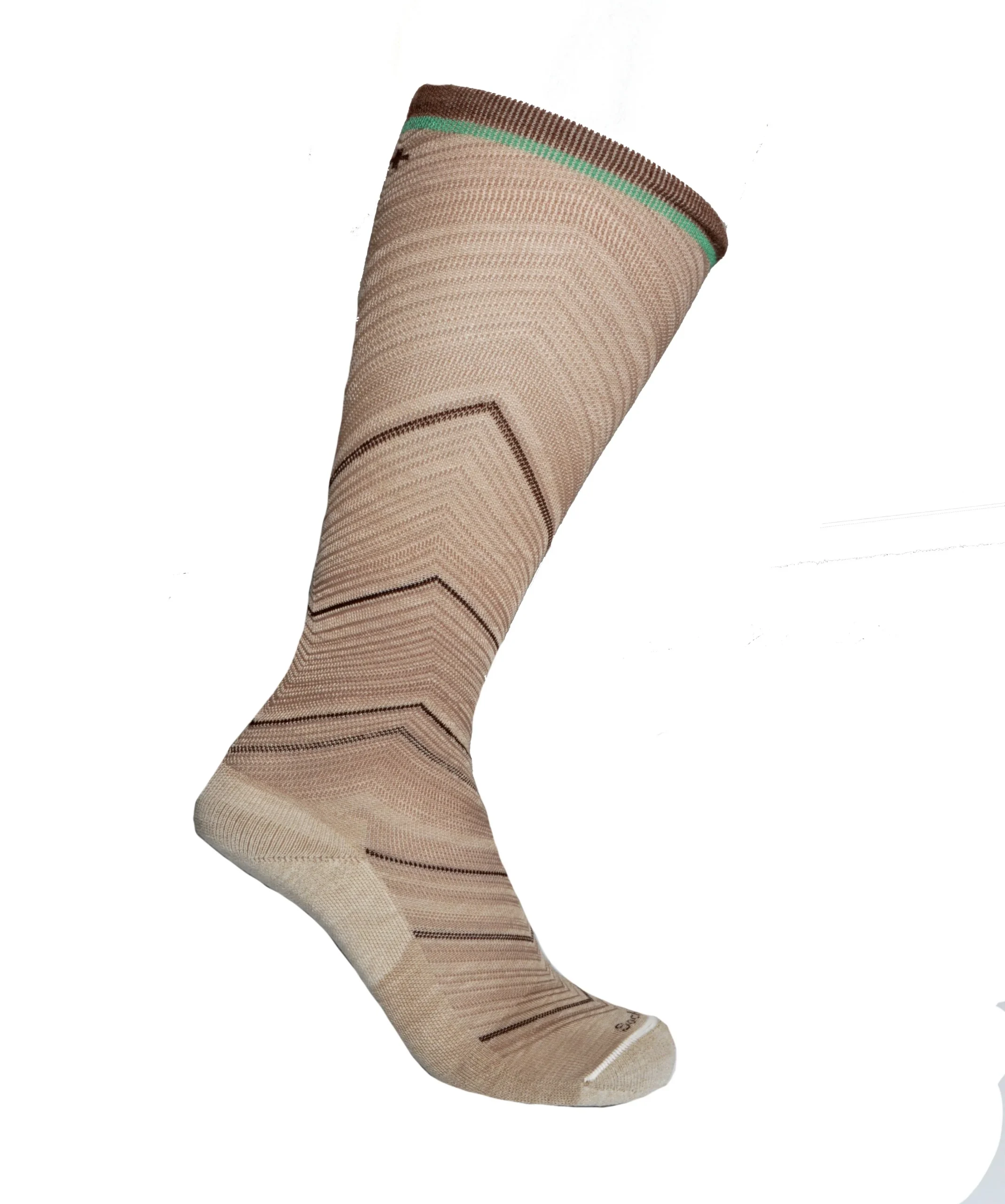 Bas de compression Graduée Modérée Mollets Larges - Khaki