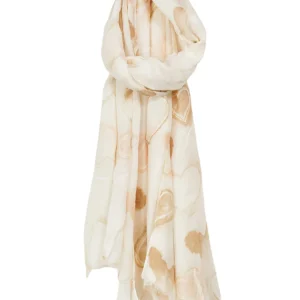 Foulard_leger_doux_imprimes_6195-Creme_CARACOL.jpgv1759783912 Foulard Léger à Doux Imprimés - Crème