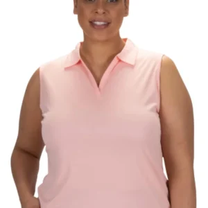 L429101P-552-quartz_polodegolfLopez_femme_tailleplus.jpgv1711043454 Polo De Golf Sans Manche Legacy Taille Plus - Quartz