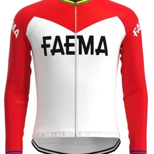 Maillot Cycliste Vintage Faema Manches Longues