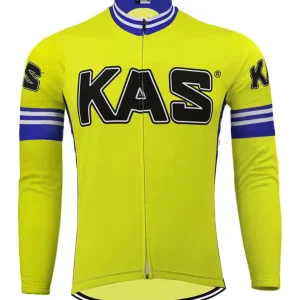 Maillot Cycliste Vintage KAS Manches Longues