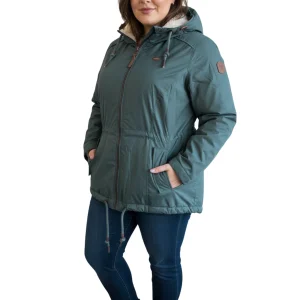 Manteau Dankka Taille Plus - Pine Green