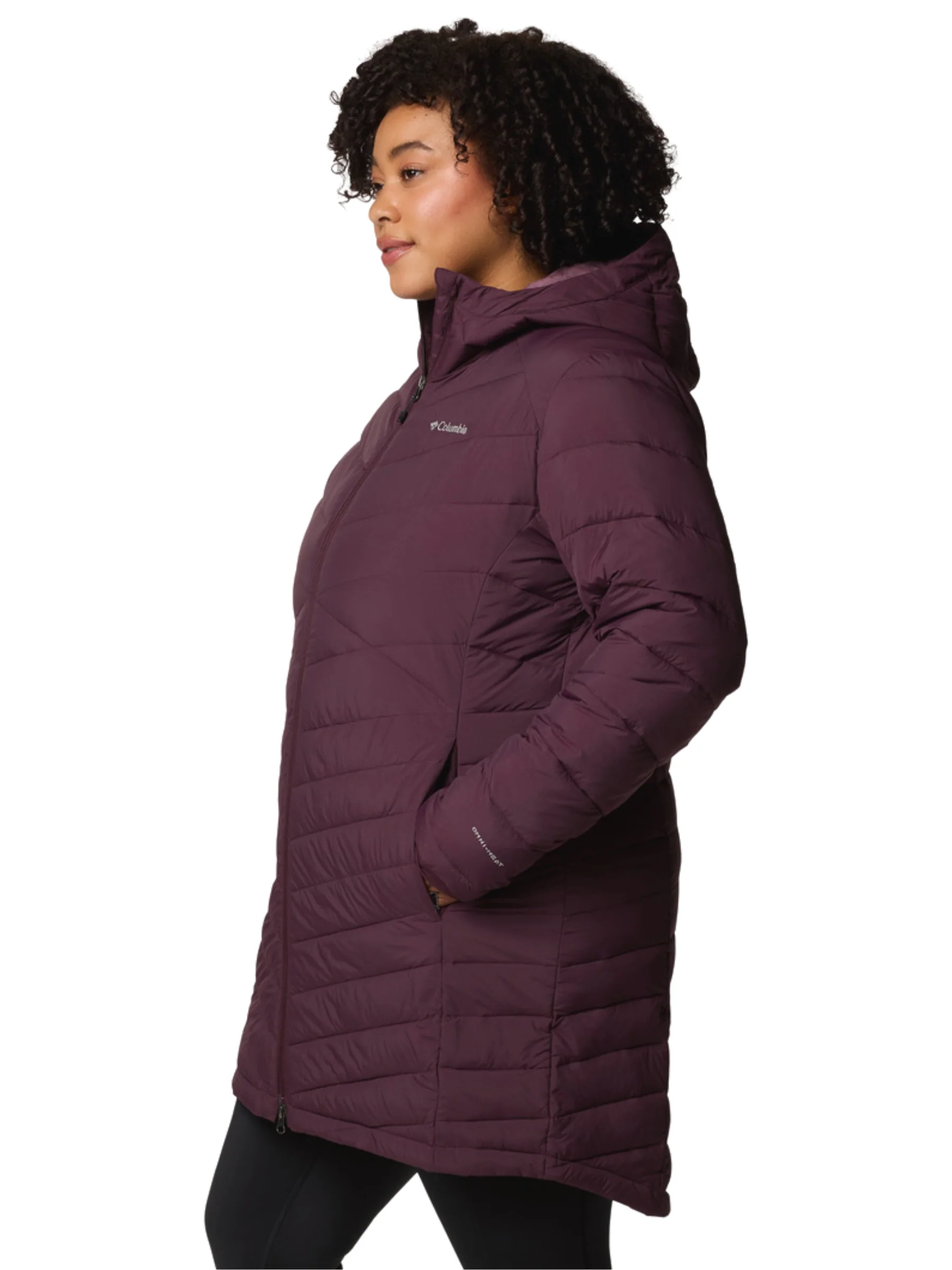 Manteau à Capuchon Joy Peak II Long Taille Plus - Moonvista – Image 5