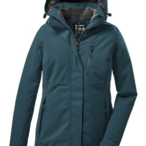 Manteau KOW 140 Taille Plus - Light Petrol