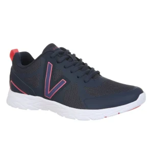 Souliers Orthopédiques Brisk Miles II (400-Navy/Pink) de Vionic (pour pieds larges)
