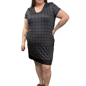 Robe Eleanor Resort Taille Plus - Charbon