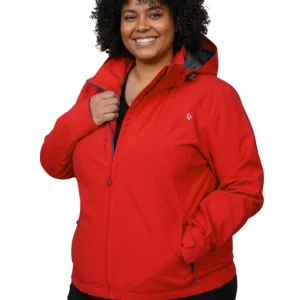 Imper SEALED J3 Taille Plus - Rouge Tango