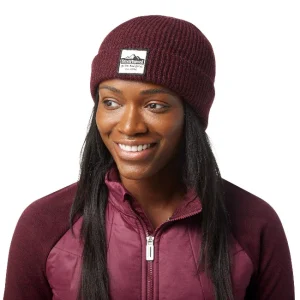 Tuque à Écusson Smartwool (Cerise noir chinée) de Smartwool