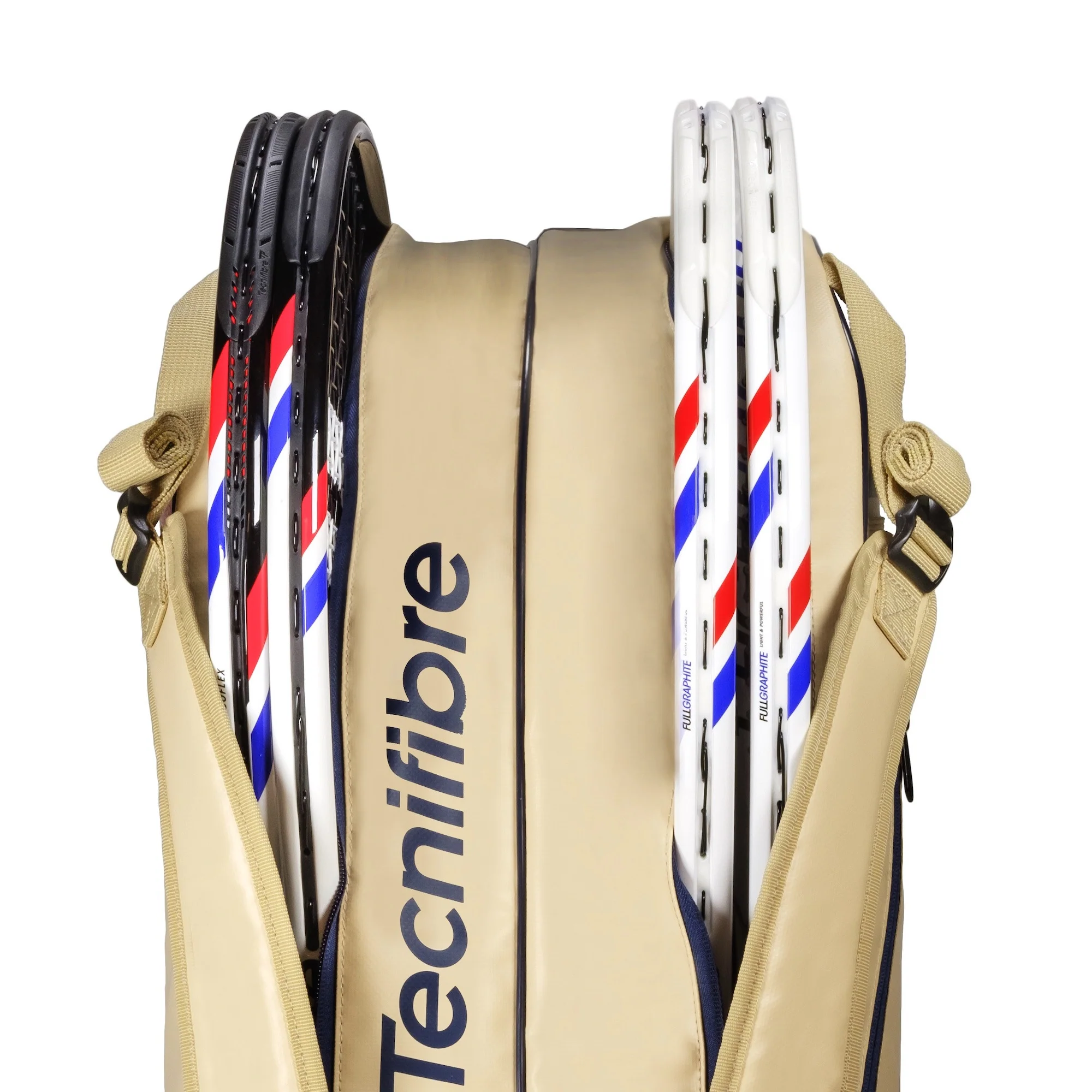 Sac de tennis Tecnifibre Tour Endurance Blanc 6 Raquettes Beige – Image 3