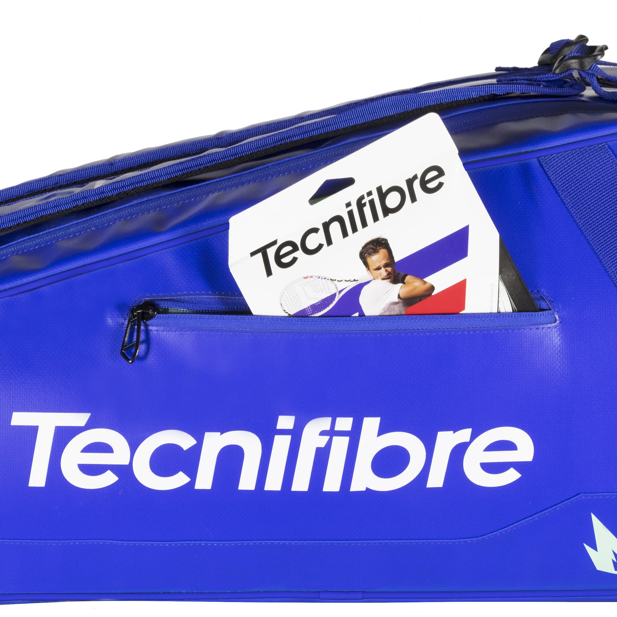Sac de tennis Tecnifibre Tour Endurance ID Bleu 12 Raquettes – Image 3