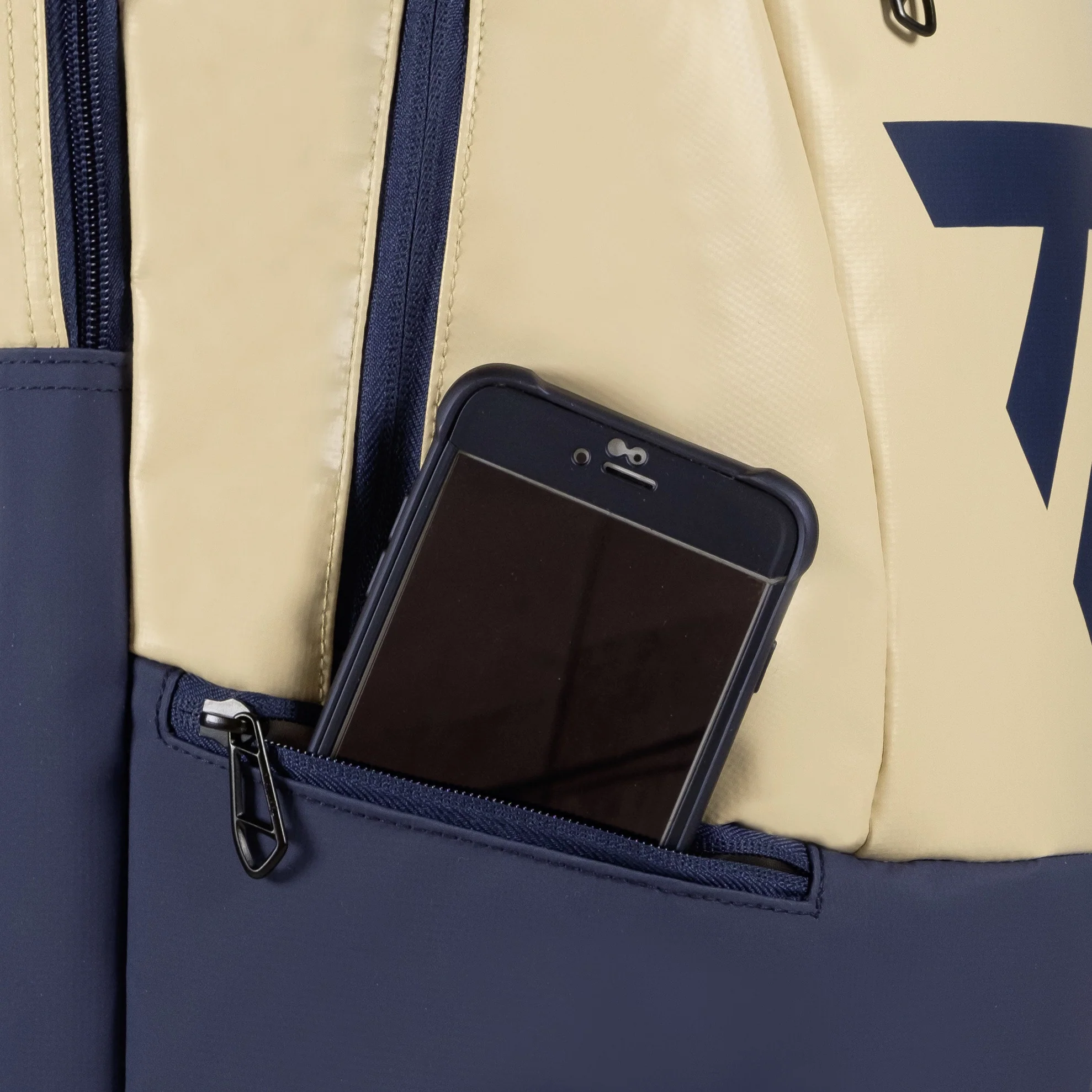 Sac de tennis Tecnifibre Tour Endurance Sac a dos Beige – Image 4