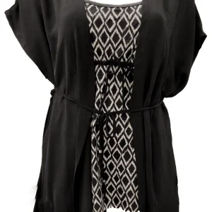 Cache Maillot Seaspice Avec Ceinture Taille Plus (Noir) de Cover Me