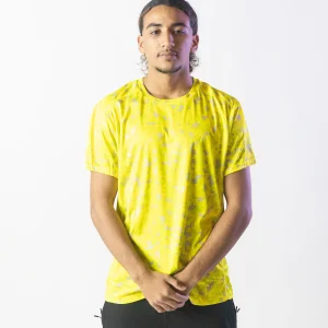T-shirt de Sport Respirant Jaune – Modèle Bogota