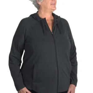 Chandail Iris Taille Plus - Charcoal Mix