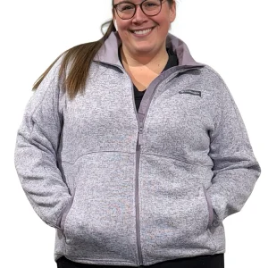 Veste_Polaire_Sweater_Weather_II_2085722_554_SHALE_PURPLE_HEATHER_Columbia_taille_plus_devant.jpgv1756240933 Veste Polaire Sweater Weather II Taille Plus - Shale Purple Heather