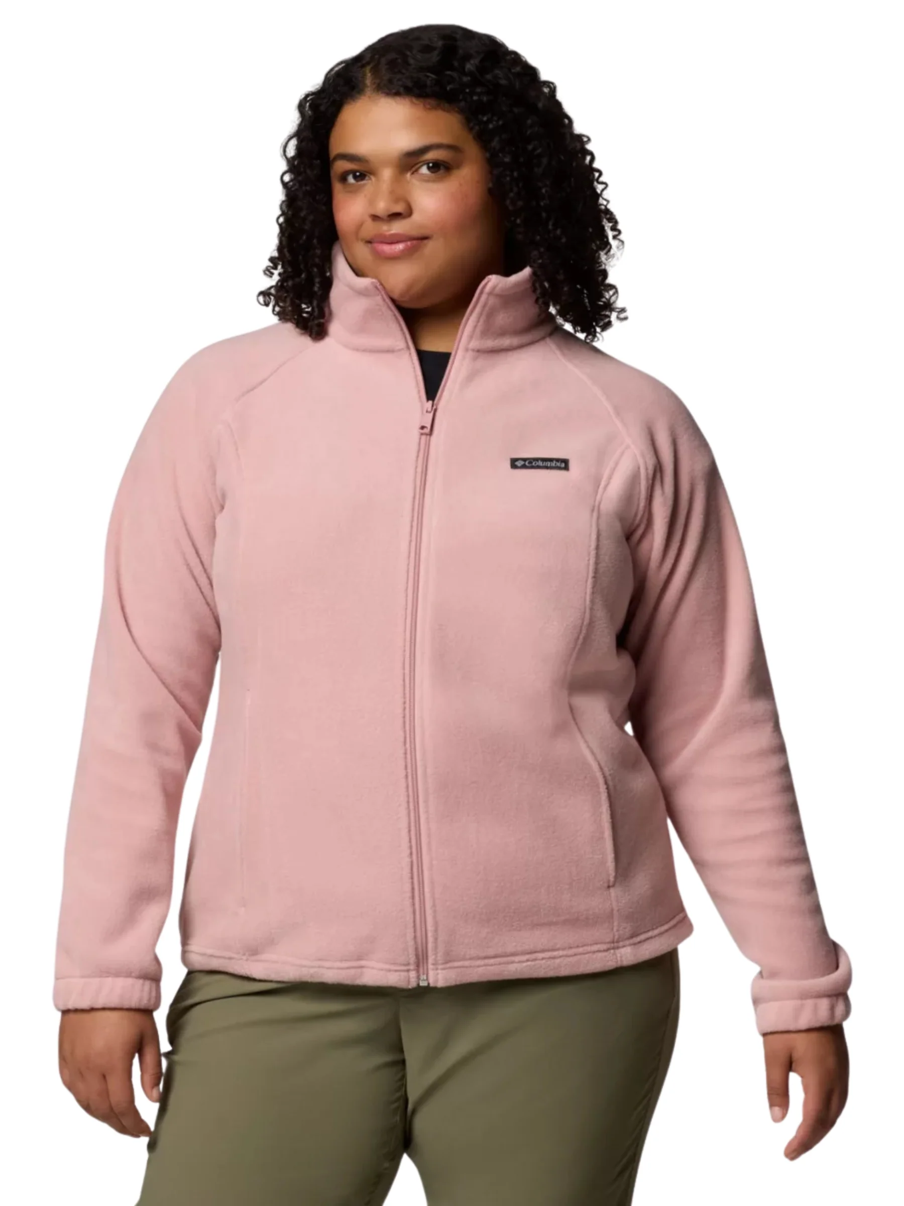 Veste Benton Springs Full Zip Taille Plus - Eraser Pink