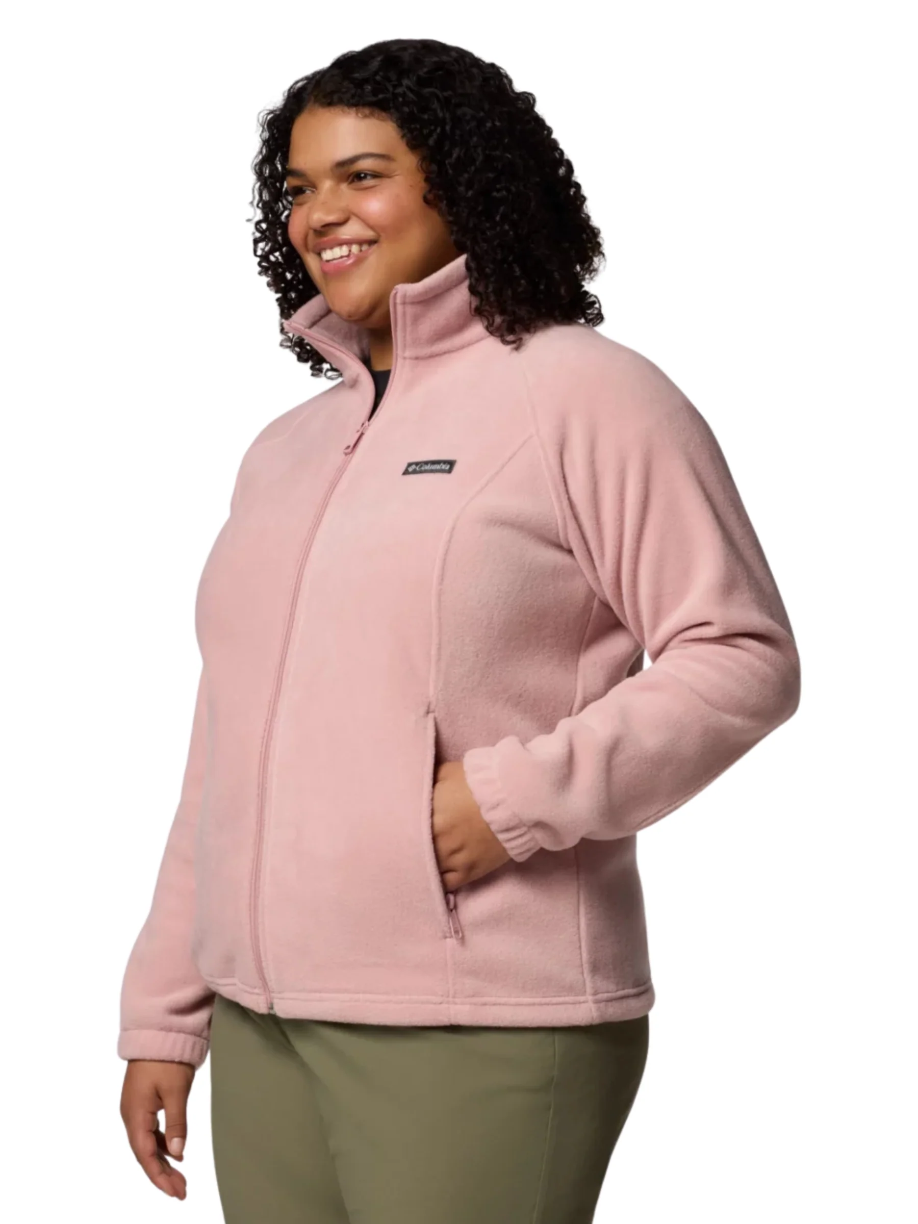 Veste Benton Springs Full Zip Taille Plus - Eraser Pink – Image 2
